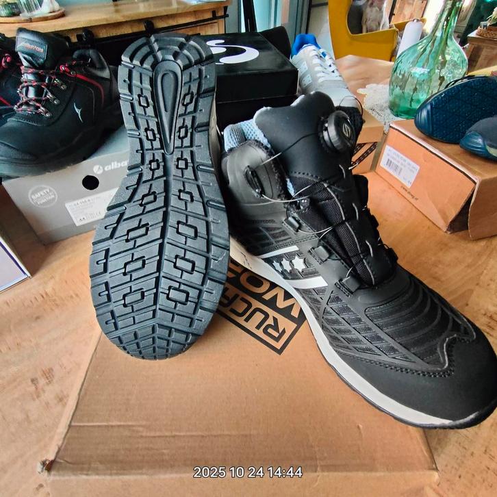 Rucanor 431 Score S3 Werkschoenen Maat 44, Kleding | Heren, Schoenen, Nieuw, Werkschoenen, Zwart, Ophalen of Verzenden