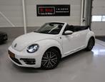 Volkswagen Beetle Cabriolet 1.4 TSI Sound 150pk Automaat Nav, Auto's, Volkswagen, Stof, Gebruikt, 4 stoelen, Wit