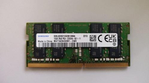 Samsung 16GB DDR4 RAM SO-DIMM (PC4 3200AA), Computers en Software, RAM geheugen, Zo goed als nieuw, Desktop, 16 GB, DDR4, Ophalen of Verzenden
