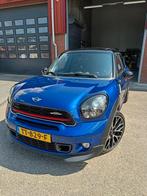 Mini Countryman 1.6 John Cooper Works AUT 2015 Blauw, Auto's, 74 €/maand, Zwart, Blauw, Leder