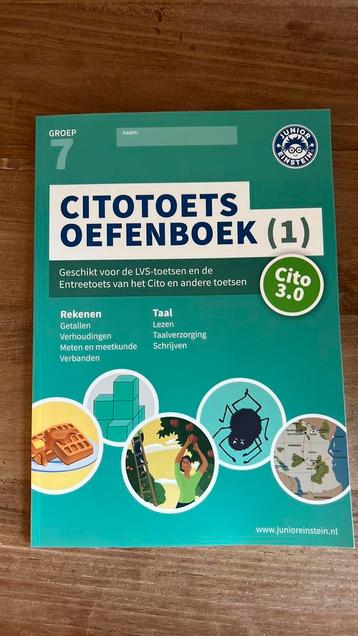 NIEUW Cito oefenboek (1) groep 7 Junior Einstein beschikbaar voor biedingen
