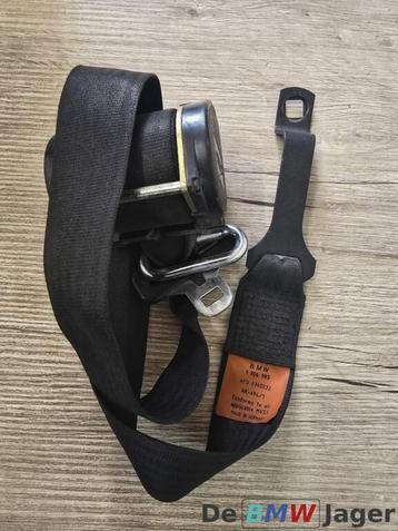 Veiligheidsgordel linksvoor zwart BMW 3-serie E30 1904983 beschikbaar voor biedingen