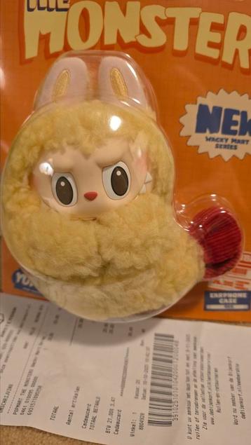 New Popmart Shrimp Tempura Labubu bagcharm for airpods beschikbaar voor biedingen