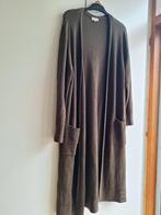 Lange vest cardigan bruin-groen m46 merk s.Oliver, Bruin, Maat 46/48 (XL) of groter, Ophalen of Verzenden, S.Oliver