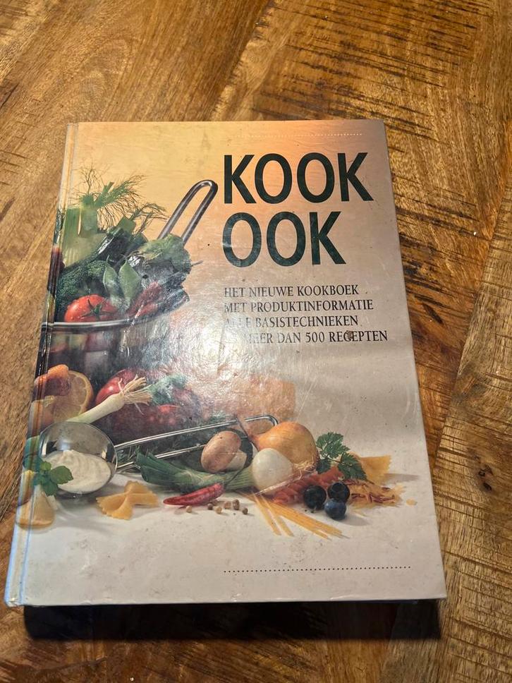 Kook Ook - Kookboek met Productinformatie, Boeken, Kookboeken, Gelezen, Voorgerechten en Soepen, Overige gebieden, Gezond koken