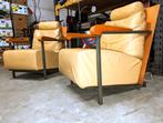 2 mooie vintage design relax fauteuils uit de jaren 70s/80s, Antiek en Kunst, Antiek | Meubels | Stoelen en Banken, Ophalen