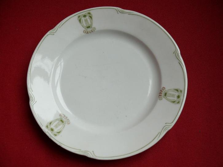 gebaksschotels uit de 40er jaren, Huis en Inrichting, Keuken | Servies, Zo goed als nieuw, Overige typen, Overige stijlen, Porselein