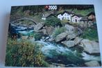Jumbo puzzel 2000 stukjes Wallis Zwitserland, Ophalen of Verzenden, Meer dan 1500 stukjes, Gebruikt, Legpuzzel