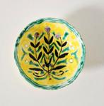 Vintage frans aardewerk schaal kom gele kom, Ophalen of Verzenden