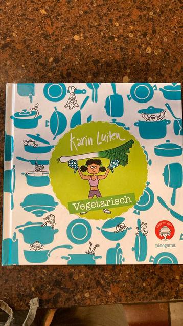 Karin Luiten - Vegetarisch. Kinderkookboekje beschikbaar voor biedingen