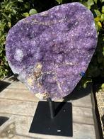 Prachtige Amethist cluster op Standaard 12 kg, Ophalen of Verzenden, Mineraal