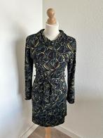 King Louie maat L bloemen Dita dress 2443, Blauw, Maat 42/44 (L), Ophalen of Verzenden, Zo goed als nieuw