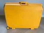 Samsonite koffer geel met wielen, Sieraden, Tassen en Uiterlijk, Koffers, Ophalen, Zo goed als nieuw, Hard kunststof, 70 cm of meer