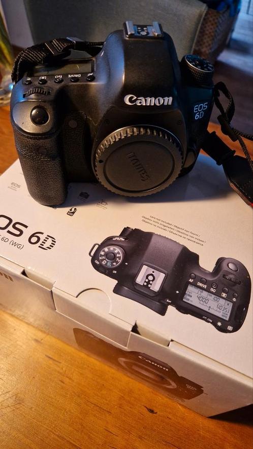 Canon EOS 6D body Fullframe + evt battery grip, Audio, Tv en Foto, Fotografie | Professionele apparatuur, Zo goed als nieuw, Ophalen