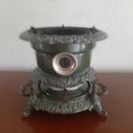 Oud groen petroleumstel, Antiek en Kunst, Ophalen of Verzenden