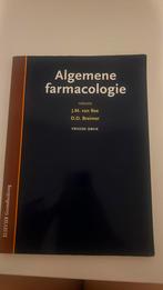 J.M. van Ree - Algemene farmacologie, Boeken, Ophalen of Verzenden, Zo goed als nieuw, J.M. van Ree