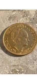 Gouden tientje wilhelmina, Koningin Wilhelmina, Losse munt, 10 gulden, Goud