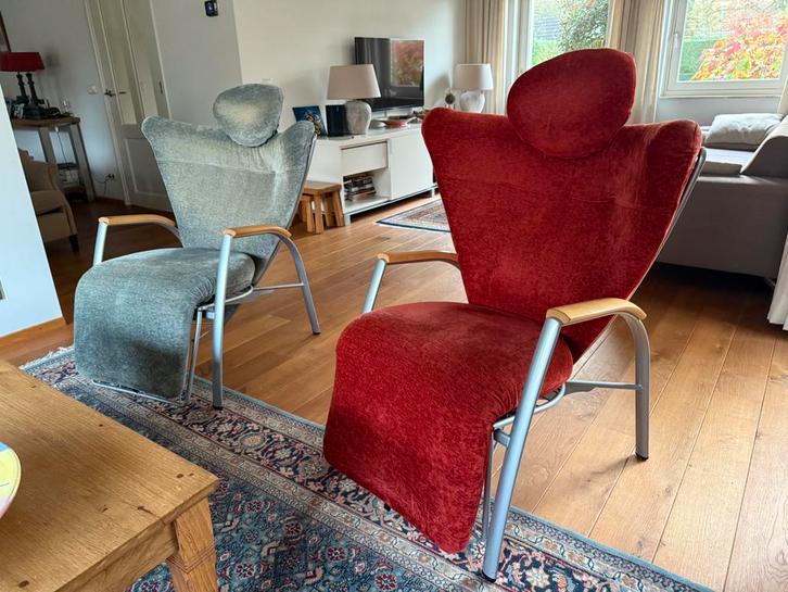 Bonaldo Goraco fauteuils / in hele goede staat, Huis en Inrichting, Fauteuils, Zo goed als nieuw, 50 tot 75 cm, 75 tot 100 cm