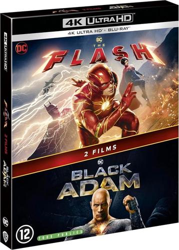 The Flash & Black Adam boxset 4K UHD Blu-Ray NL (Geseald) beschikbaar voor biedingen