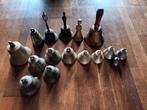 Verzameling handbellen, tafelbellen, winkelbel messing/koper, Antiek en Kunst, Antiek | Koper en Brons, Ophalen of Verzenden