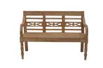 Landelijke klassieke tuinbank - Inverness teakhout, Niet ingevuld, Nieuw, Ophalen of Verzenden, Niet ingevuld