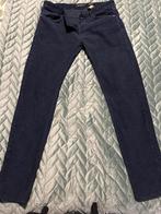 Donkerblauwe rib fluwelen broek, Kleding | Heren, Broeken en Pantalons, Verzenden, Zo goed als nieuw