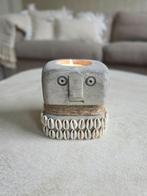 Stoneman Lampu windlicht grijs uit Bali, Overige materialen, Ophalen of Verzenden, Tropical Home, Grijs