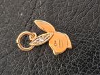 14 karaat hanger bunny, Ophalen of Verzenden, Zo goed als nieuw, Goud, Overige merken