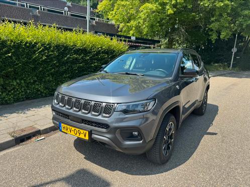 Jeep Compass 1.3T 4XE 240pk Eawd Aut 2022 Grijs, Auto's, Jeep, Particulier, Compass, Hybride Elektrisch/Benzine, Plug-in hybride