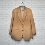 Vintage Blazer Maat 50 Mosterdgeel Hucke Unisex, Hucke, Verzenden, Geel, Maat 46/48 (XL) of groter
