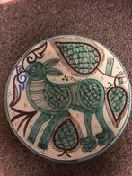 Decoratief bord met diermotief, Ophalen of Verzenden