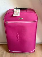 Enrico Benetti roze koffer 69x47 cm, Uitschuifbare handgreep, Gebruikt, Hard kunststof, 45 tot 55 cm