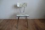 vintage stoeltje - metalen frame, en hard kunststof zitting, Ophalen, Gebruikt, Metaal, Eén