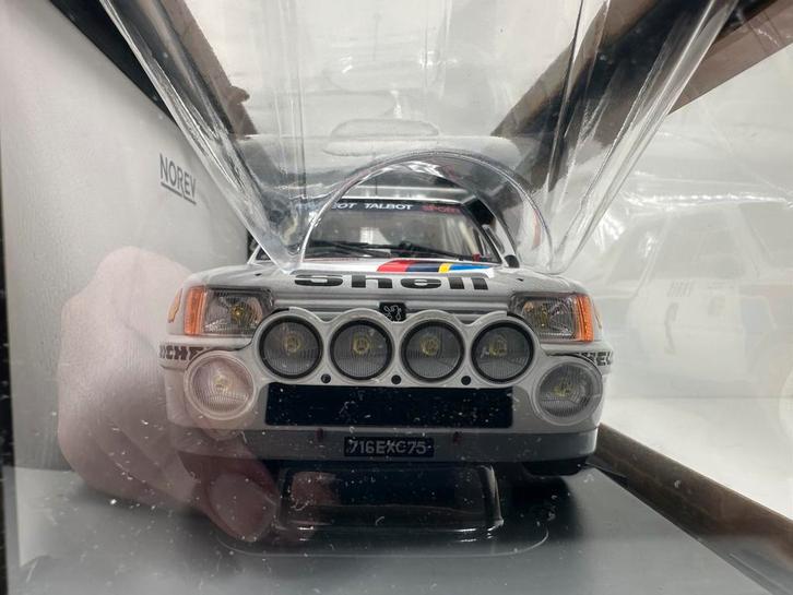 PEUGEOT 205 T16 "NIGHTVERSION" RALLYE MONTE CARLO 1985 NOREV, Hobby en Vrije tijd, Modelauto's | 1:18, Nieuw, Auto, Norev, Ophalen of Verzenden