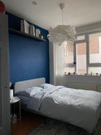 Ikea Slattum bedframe, Huis en Inrichting, Slaapkamer | Bedden, Ophalen of Verzenden, Eenpersoons, 140 cm, Wit