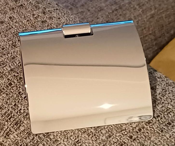 Wiesbade sanitair, Alonzo toiletrolhouder met klep.  Nieuw!, Huis en Inrichting, Badkamer | Badtextiel en Accessoires, Nieuw, Overige typen