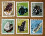 DDR, serie mineralen, 1969, Postzegels en Munten, DDR, Verzenden, Postfris