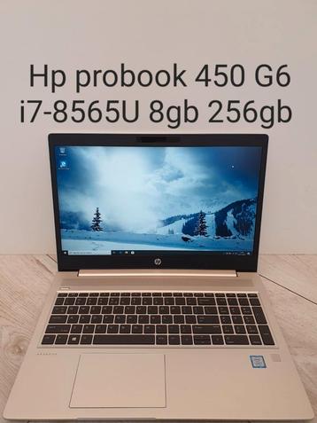 Uitstekende staat: Hp ProBook 450 G6 i7-8565U 8gb 256gb SSD beschikbaar voor biedingen