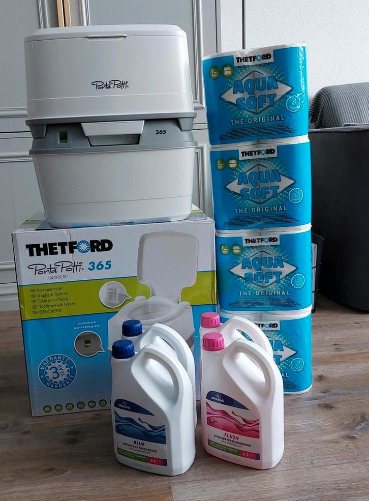 Thetford - Porta Potti 365 ; weinig gebruikt, Caravans en Kamperen, Kampeeraccessoires, Zo goed als nieuw, Ophalen