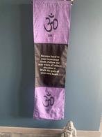 Banner OM-teken en tekst, Diversen, Vlaggen en Wimpels, Ophalen of Verzenden, Zo goed als nieuw