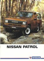 Folder Nissan Patrol 1984, Ophalen of Verzenden, Gelezen, Nissan