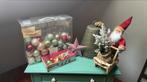 Kerstspullen, ballen, kerst klok, kerstman, Diversen, Kerst, Ophalen, Zo goed als nieuw