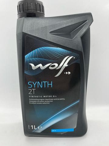 2T Scooter & motor Olie, Semi- of Volsynthetisch, Wolf 1 ltr beschikbaar voor biedingen