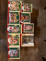 Kerstdorp lemax 9 stuks, Ophalen of Verzenden, Zo goed als nieuw