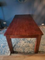 Prachtig massief houten eettafel 90 cm bij 200 cm, Huis en Inrichting, Tafels | Eettafels, Ophalen, Gebruikt, 200 cm of meer, 50 tot 100 cm