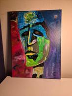 Schilderij, Antiek en Kunst, Kunst | Schilderijen | Abstract, Ophalen of Verzenden