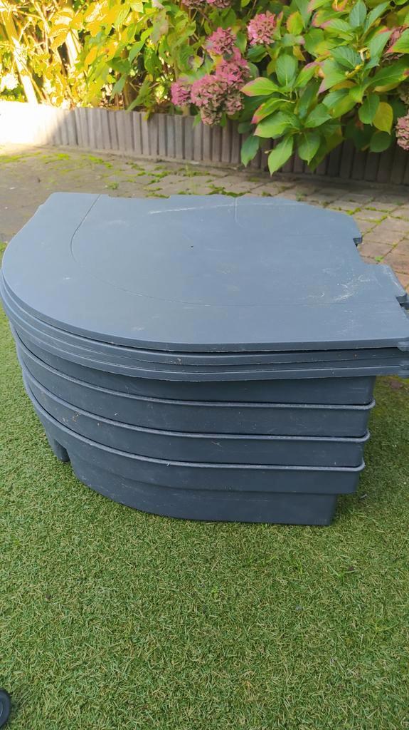 Vulbare Parasolvoet - Stevig en Praktisch!, Tuin en Terras, Parasols, Gebruikt, Parasolvoet, Minder dan 1 meter, Ophalen