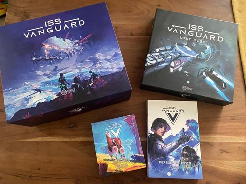 ISS Vanguard + Lost Fleet & Add-ons (Nieuwstaat), Hobby en Vrije tijd, Gezelschapsspellen | Bordspellen, Zo goed als nieuw, Een of twee spelers