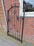 Poort Smeedijzer Zwart, Tuin en Terras, Tuinpoorten, Ophalen, Gebruikt, 100 tot 150 cm, Looppoort