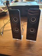 SilverCrest Speakers - Compact en Krachtig, Gebruikt, Minder dan 60 watt, Front, Rear of Stereo speakers, Ophalen